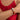 Bracciale con Perle bianche e rosse  e Cristalli Champagne