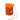 Borsa gioiello artigianale Arancio con raffia e madreperla