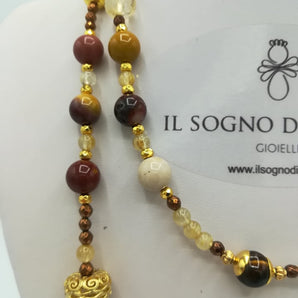 Collana Caramello