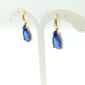 Blue Drop Earrings